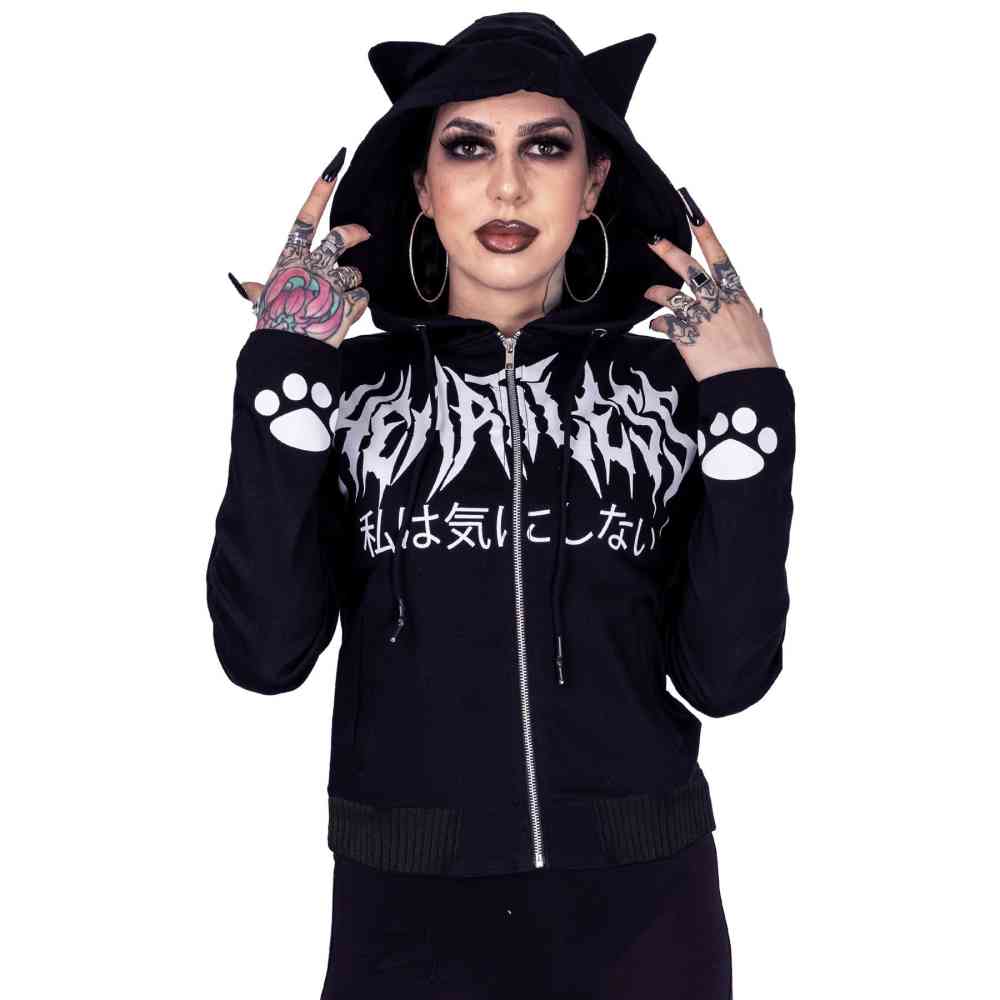 Heartless - NINE LIVES Veste zip à capuche - Noir